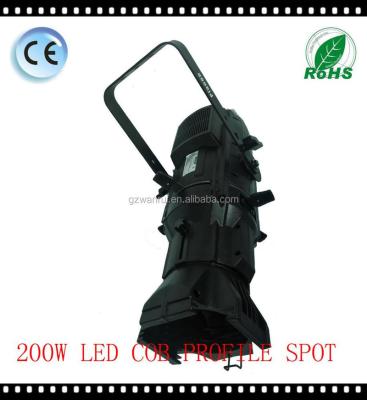 China New Design 150W LED COB Profile Spot Ellipsoid Stage Light for sale