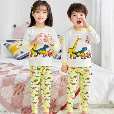 China China Factory Direct Selling Autumn Sleepwear Wholesale Bulk Children Breathable Boys Girls Custom Pajamas Sets for sale