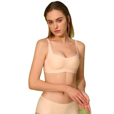 China Antibacterial Women's Seamless Underwear Without Steel Ring Bra Underwear for sale