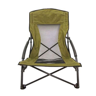 China Easy-carry; Studry China OEM Mesh Canopy ChairLow Gravity Beach Chair Green Folding Camping Chairs Lounge Outdoor Travel Seat for sale