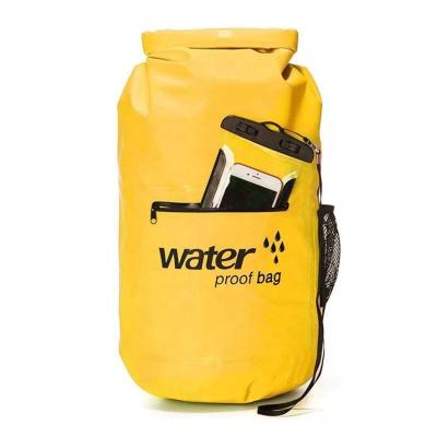 China Water Resistant BSONWAY PVC Storage Pouch Adjustable Keeps Gear Backpack 500dfor Dry Waterproof Floating for sale