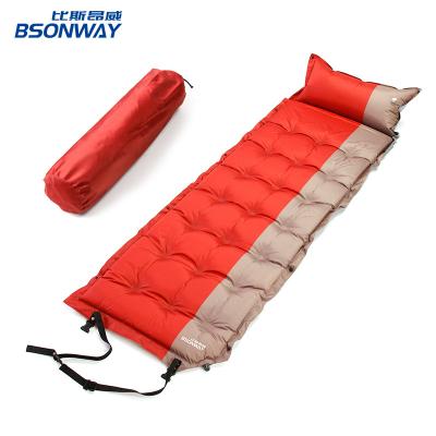 China BSONWAY Waterproof Self Inflating Sleep Pad Roll Up Ultralight Camping Mattress Multi-Use Mattress-Waterproof Foam Bed for sale