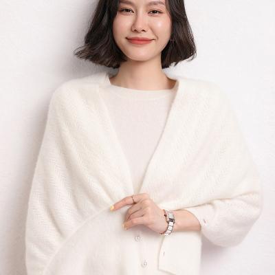 China Cashmere Poncho Tassel Knitted Shawl Daily Wear Autumn Fashion Cashmere Cape Plus Size Women's Sweaters For Ladies Cardigans for sale