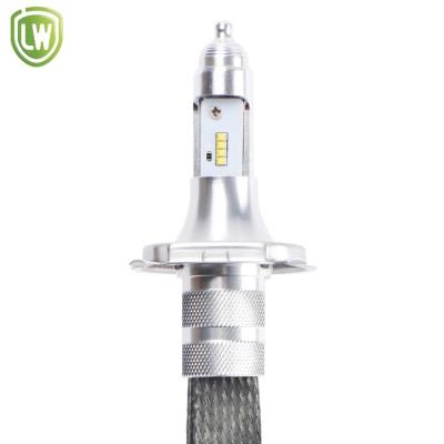 China IP68 premium quality car aluminum 60w 8000lm 9-32V h4 waterproof headlight led headlight for sale