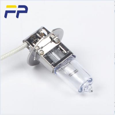 China Stainless Steel Base+UV Quartz Glass Headlight Bulbs H1 h2 h3 h4 h5 h6 h7 h8 h9 h11 12V 35W H3 for sale