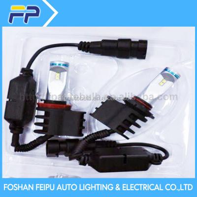 China plastic base led fog light 9005 9006 h8 h9 h11 h16 colr changing h8 led fog light for spare parts for sale