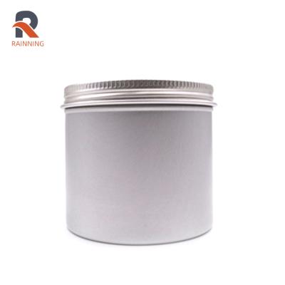 China Custom Multi-size Cosmetic Aluminum Jar or Aluminum Candle Tin Can Box for Cosmetic or Candle for sale