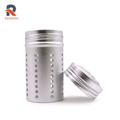 China 80ml cosmetic hollow aluminum box, metal container packaging aluminum cans for essential oils for sale