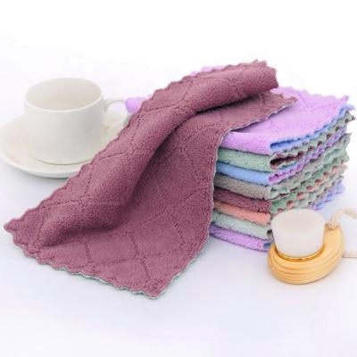 China Wholesale Micro Towel QUICK DRY Restaurant Cleaning Towel Fiber Cleaning Cloth Kitchen Towel Dish Cloths Towel for sale