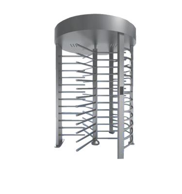 China Rotary Durable Security Turnstile Stainless Steel With Fingerprint / QR Code Scan for sale