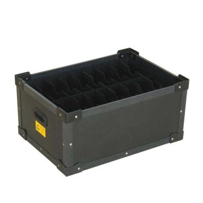 China Ageing Resistant Esd Safe Bins Anti Static Boxes For Electronics Non Taste for sale