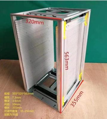 China Anti Static ESD Products Aluminum ESD PCB Magazine Rack 355X320X563mm for sale