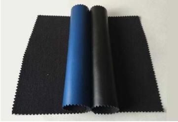 China Anti Static PU ESD Conductive elastic leather 0.8mm Thickness for sale