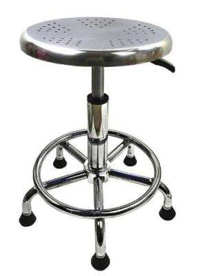 China Synthetic Leather 320mm ESD Chemistry Laboratory Stool Adjustable for sale