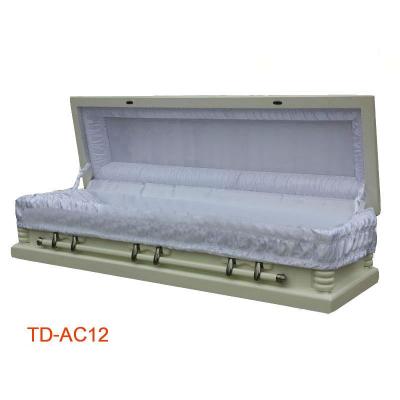 China High Quality Factory Directly Export Style TD-AC12 Style Casket OEM European Caskets Best Price for sale