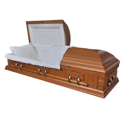 China TD-AC01Cheapest American Factory Casket Type American Style Cardboard Casket for sale