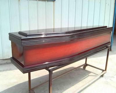 China European Style TD--Funeral Casket E35 Solid Oak Wood Casket On Ash High Quality Hot Sale for sale