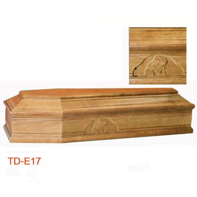 China TD-E17 Style European Funeral Providers Full Couch Italy Casket for sale