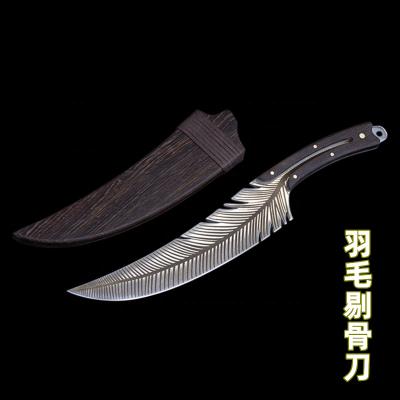 China Viable Kitchen Knife Hunting Stainless Steel Knives Boning Butcher Meat Cleaver Knife For Kitchen Tools for sale