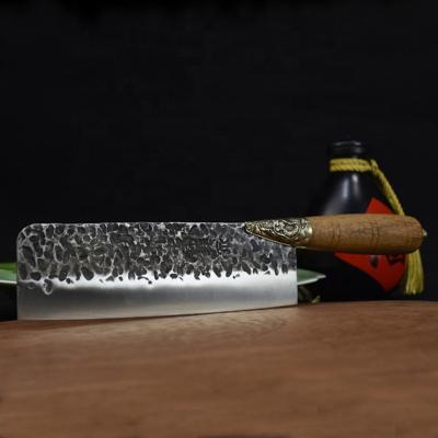 China Viable Wholesale Price Wooden Handle Chef Modern Knives Kitchen Steel Knife for sale