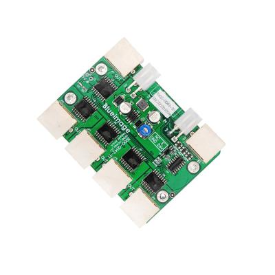 China Digital Injet printing RS-422 Single-end transfer to differential type BoardEncoder external signals distribution and go sensor 1 to hub 4 for sale