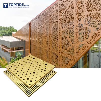 China Modern Pvdf Coated Aluminum Cladding Panels Fireproof Class B1 1.0Mm for sale