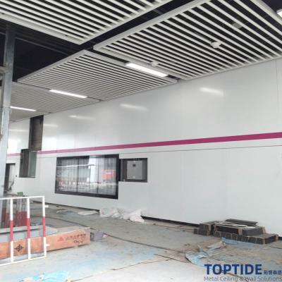 China Decorative Aluminium Profile Linear Ceiling Strip Extrusion Round Tube Ceiling with Easy Suspension System for sale