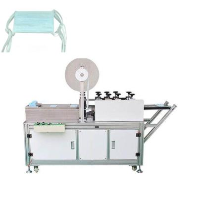 China Tying Face Mask New 2021 Disposable On Band Mask Machine Surgical Tie Mask Making Machine Tying Type 3 Ply Nonwoven Fabrics Face Mask Machine for sale