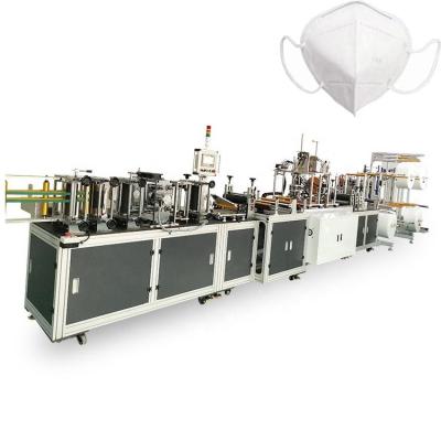 China Automatic Disposable Factory Price KN95 N95 Layer 3-5 Nonwoven Face Mask Making Machine for sale