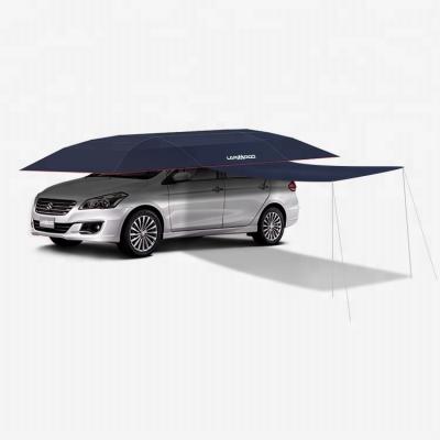 China Automatic& Notebook& Wholesale Foldable Lanmodo 4.8 Meters Semi-automatic Dust Protection Car Tent for sale