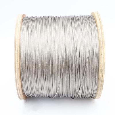 China Rope 304 7x7 factory 7*7 1.5mm wire rope stainless for sale