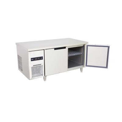 China Selling Well-Specialized Single-temperature Countertop Refrigerator Manufacture Cooler Box With Table for sale