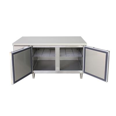 China Single-temperature Hot Product Stainless Steel Refrigerator Table Workbench High Quality Customizable Refrigerator for sale