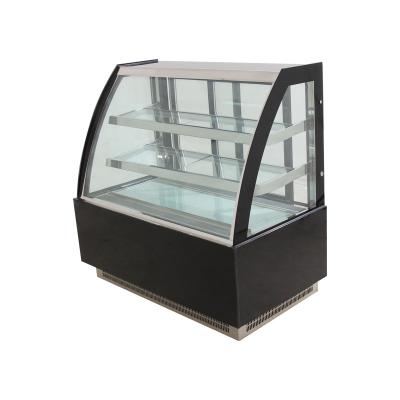 China Single-temperature Large Capacity Promotional High Quality Refrigerated Cake Display Cabinet for sale