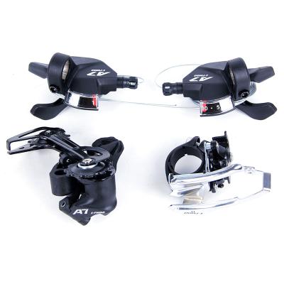 China Durable LTWOO Model A7 Transmission Kit Mountain Bike 10 Speed ​​30 Speed ​​Finger Front Rear Derailleur Governor for sale