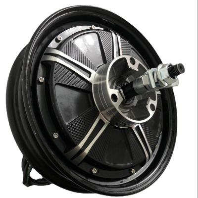 China Electric Motorcycle High Power Hub Brushless Scooter 8 Inch Scooter Wheel Brushless Motor for sale