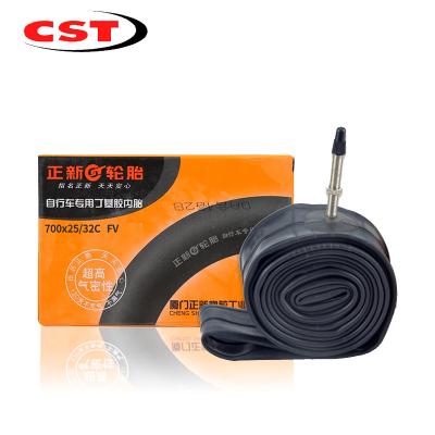 China Factory Price Bicycle Inner Tube 700X25/32C FV Mountain Wear-Resisting Wear-Resisting Bicycle Inner Tube for sale