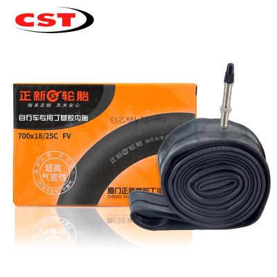 China Wear-resisting High Quality Butyl Inner Tube700x18/25C FV Tight Inner Tube Of Bicycle for sale