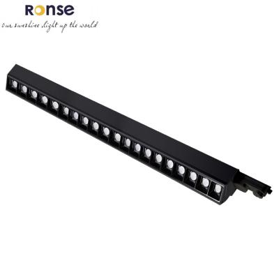 China RONSE Industrial Track Led Light 45W 3400LM 2 3 4 Indoor Linear Track Hidden Linear Light of IP20 Led Track Display Shops Lighting System for sale