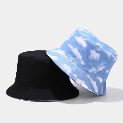 China 2023 Image 2023 Top Popular Bucket Hat Two Sides Reversible Cotton Cloth Spring Summer Hat Autumn Winter Hat Custom Logo for sale