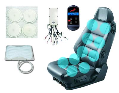 China Integrated design 4 sets air bladder massage and waist lumbar support|integrated design accessories car seat/sofa|hand controller 12V made in Taiwan for sale