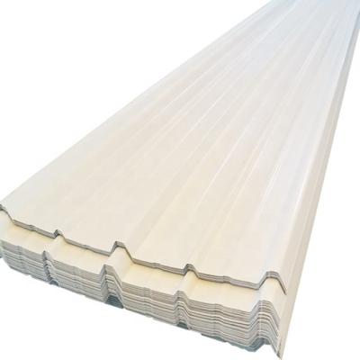 China Modern PVC Roof Sheets / Roofing Sheets PVC / Plastic Ridge Tile For Roof for sale