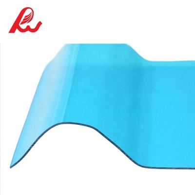 China China Manufacturing Modern Plastic UV Protection FRP Polycarbonate Corrugated Sheet for sale