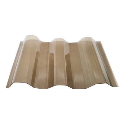 China Modern Lightweight Polycarbonate Transparent Corrugated Roofing Sheet for sale