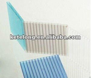 China Polycarbonate Hollow Sheet UV Protective Cavity for sale