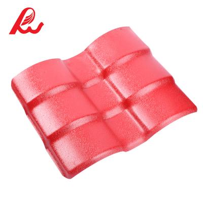 China Modern Custom Logos ASA Synthetic Resin Roof Tile With Factory Wholesale Price for sale