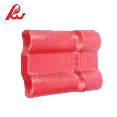 China Modern Synthetic Resin Roofing Sheet /ASA Roofing Tile /ASA PVC Spanish Plastic Roof Tile for sale