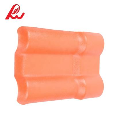 China Traditional Synthetic Resin Roof Sheet ASA/PVC Roof Tile Easy To Install for sale