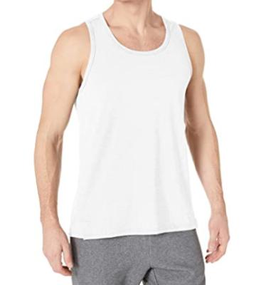 China Anti-wrinkle Mens Performance Cotton Tank Top for sale