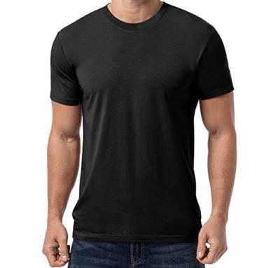 China Anti-Wrinkle T-Shirt Men's Short-Sleeves Round Neck Quick Dry T-Shirt for sale